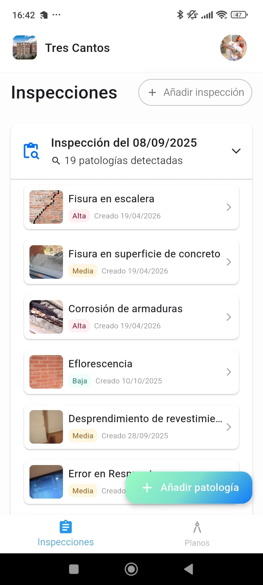 Damage Spotter App